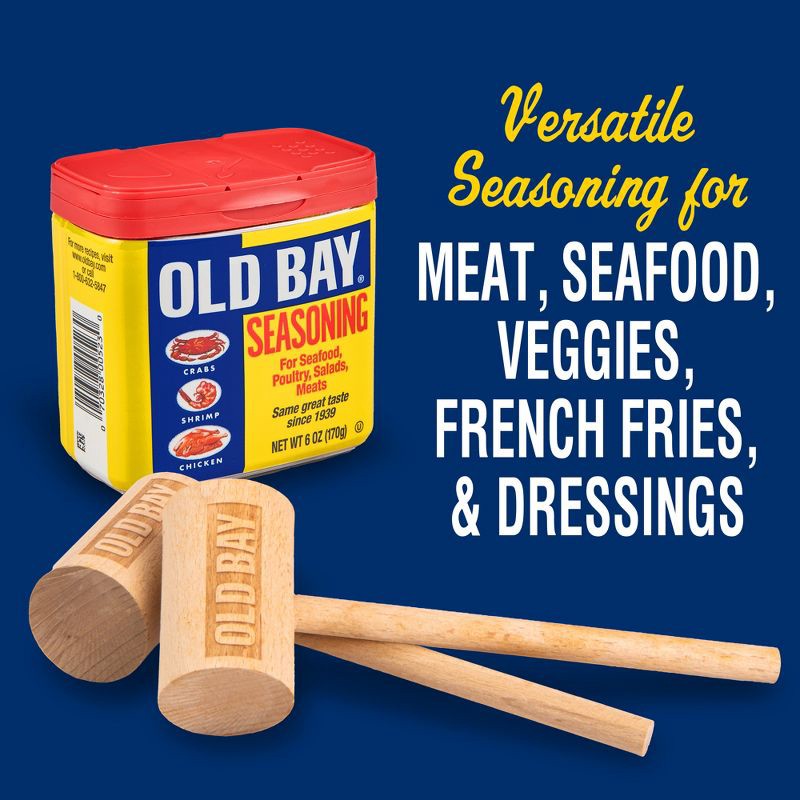 slide 16 of 24, McCormick OLD BAY Gluten Free Classic Seafood Seasoning - 6oz, 6 oz