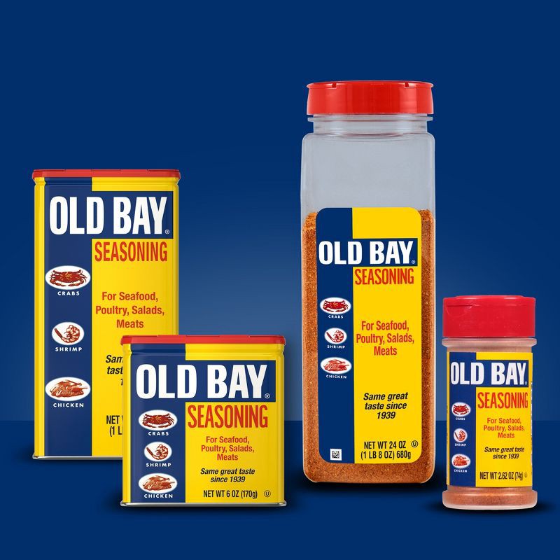 slide 17 of 25, McCormick OLD BAY Gluten Free Classic Seafood Seasoning - 6oz, 6 oz