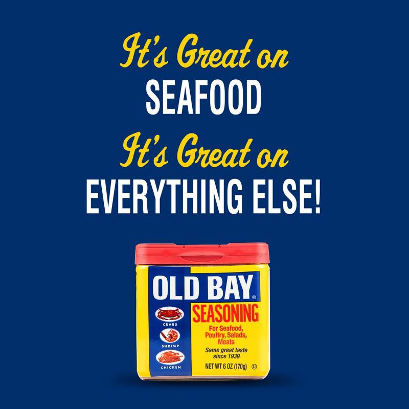 slide 20 of 25, McCormick OLD BAY Gluten Free Classic Seafood Seasoning - 6oz, 6 oz