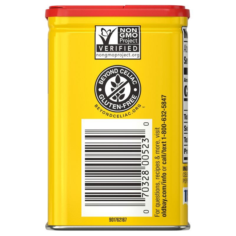 slide 22 of 25, McCormick OLD BAY Gluten Free Classic Seafood Seasoning - 6oz, 6 oz
