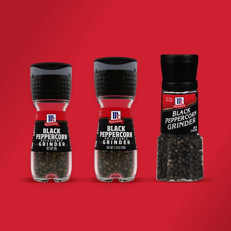 slide 17 of 21, McCormick Black Pepper Grinder - 1oz, 1 oz