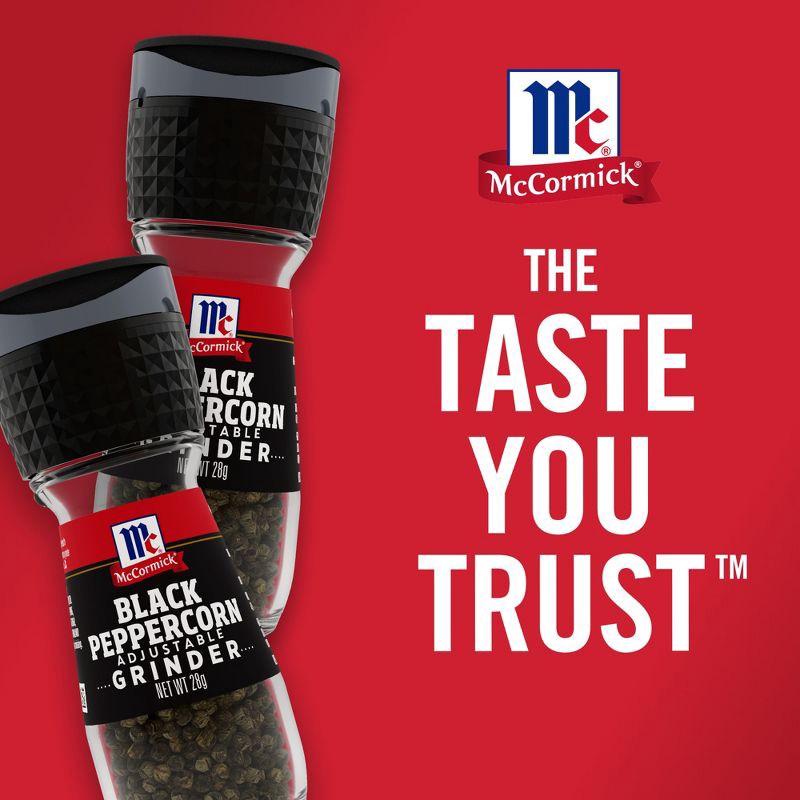 slide 20 of 21, McCormick Black Pepper Grinder - 1oz, 1 oz