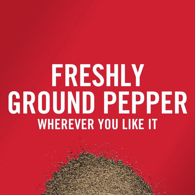 slide 4 of 21, McCormick Black Pepper Grinder - 1oz, 1 oz