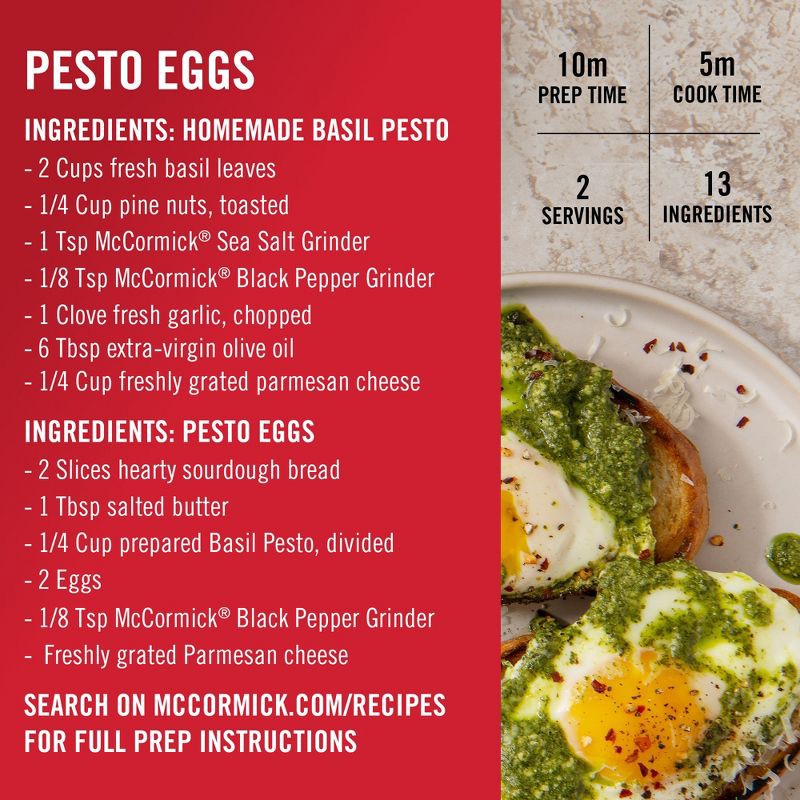 slide 6 of 21, McCormick Black Pepper Grinder - 1oz, 1 oz