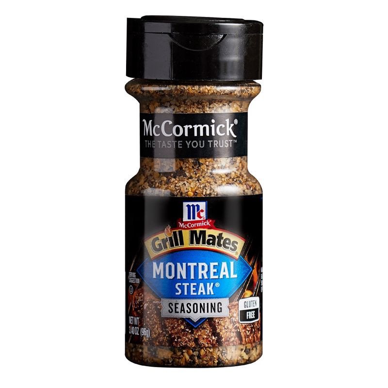 slide 2 of 23, McCormick Grill Mates Gluten Free Montreal Steak Seasoning - 3.4oz, 3.4 oz