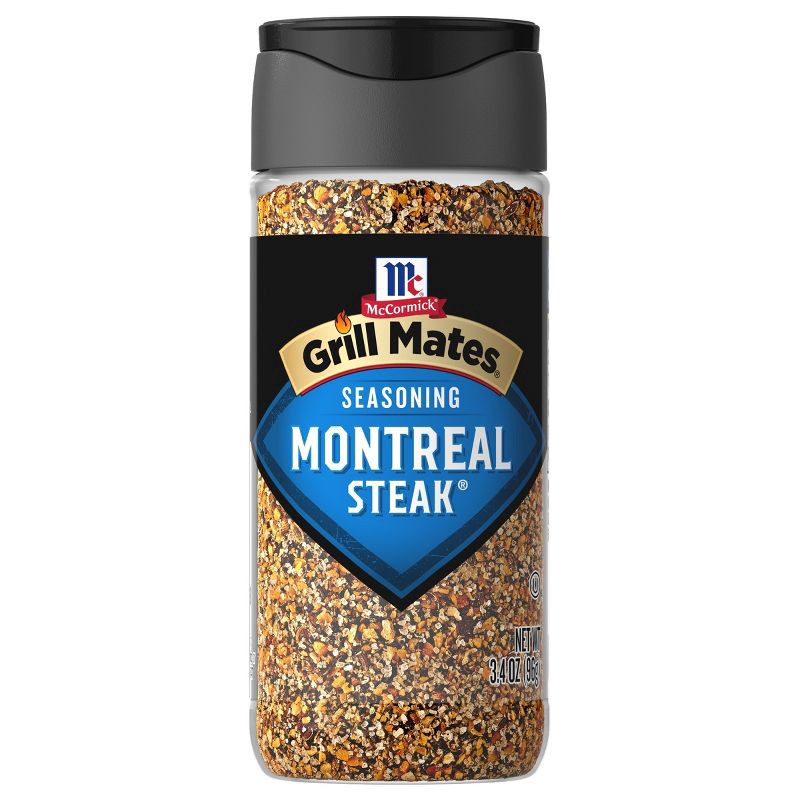 slide 1 of 23, McCormick Grill Mates Gluten Free Montreal Steak Seasoning - 3.4oz, 3.4 oz