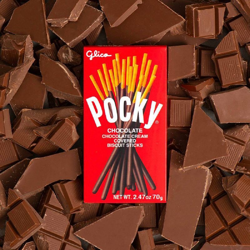 slide 3 of 7, Glico Pocky Chocolate Covered Biscuit Sticks 2.47oz, 2.47 oz