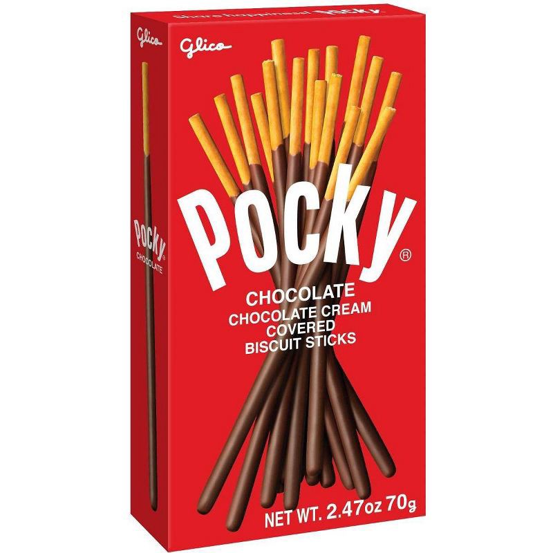 slide 6 of 7, Glico Pocky Chocolate Covered Biscuit Sticks 2.47oz, 2.47 oz