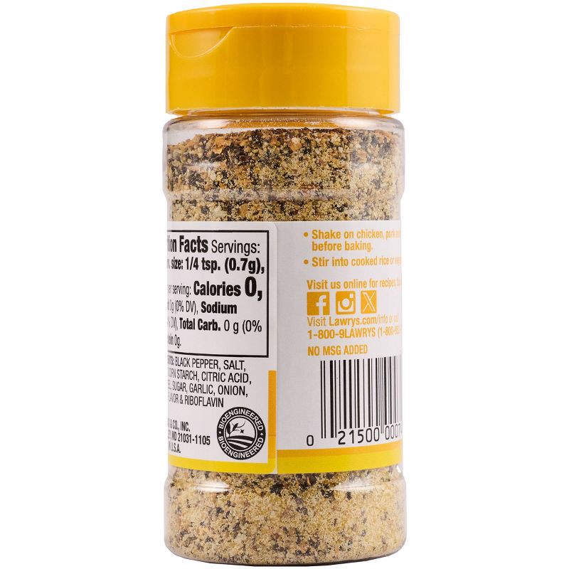 slide 11 of 15, Lawry's Lemon Pepper Blend - 2.25oz, 2.25 oz