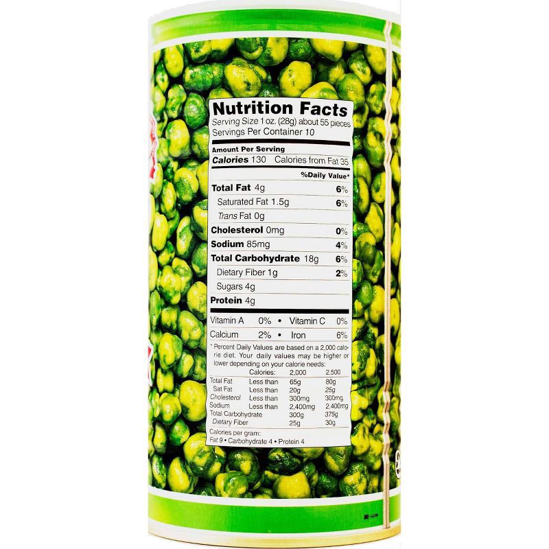 slide 3 of 3, Hapi Wasabi Green Peas - 9.90z, 1 ct