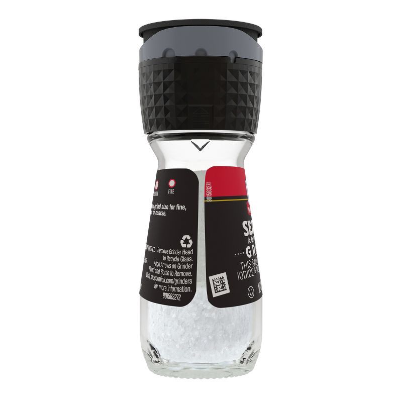 slide 6 of 8, McCormick Sea Salt Grinder - 2.12 oz, 2.12 oz