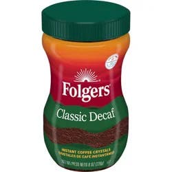 Folgers Classic Medium Roast Instant Coffee - Decaf - 8oz