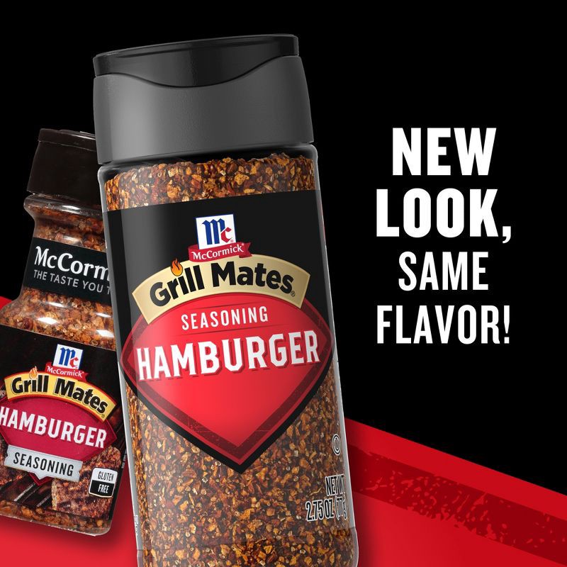 slide 2 of 14, McCormick Grill Mates Gluten Free Hamburger Seasoning - 2.75oz, 2.75 oz