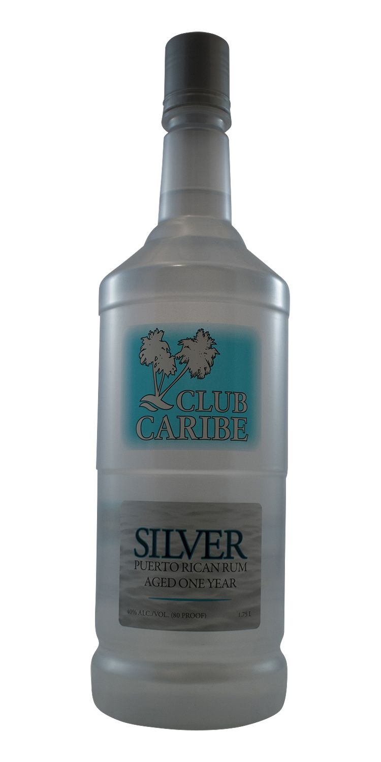 slide 1 of 1, Club Caribe Silver Rum, 1.75 liter