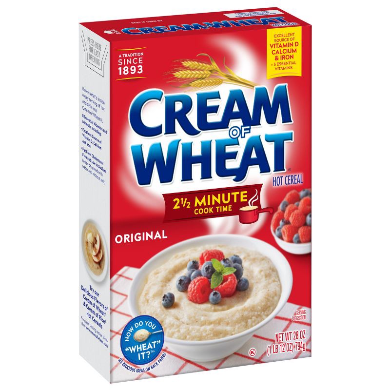 slide 9 of 9, Cream of Wheat Enriched Farina Hot Cereal - 28oz, 28 oz