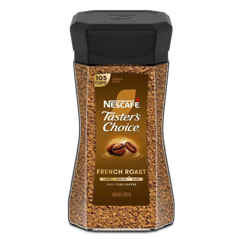 slide 1 of 8, Nescafe Taster's Choice Instant Coffee, French Medium Roast - 7oz, 7 oz