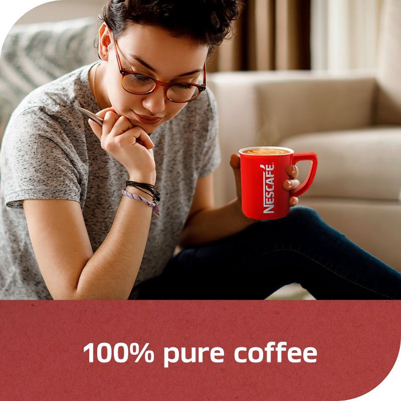 slide 6 of 9, Nescafe Clasico Dark Roast Instant Coffee Jar - 3.5oz, 3.5 oz