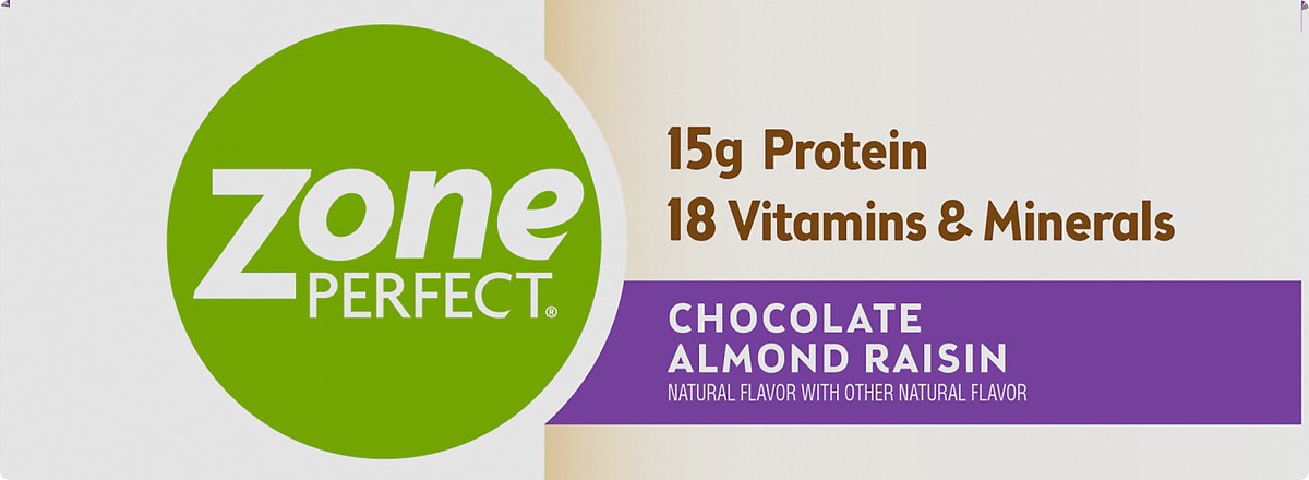 slide 7 of 11, Zone Perfect Chocolate Almond Raisin Nutrition Bars 5 ea, 5 ct