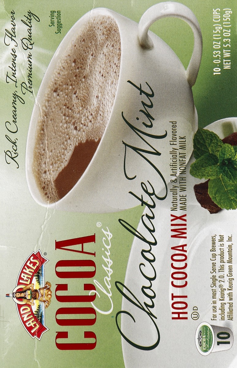 slide 5 of 5, Land O'Lakes Hot Cocoa Mix 10 ea, 10 ct