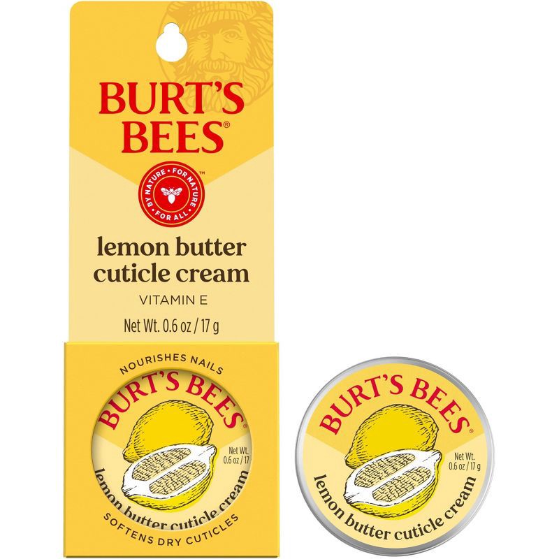 slide 2 of 13, Burt's Bees Lemon Butter Cuticle Cream - 0.6oz, 0.6 oz