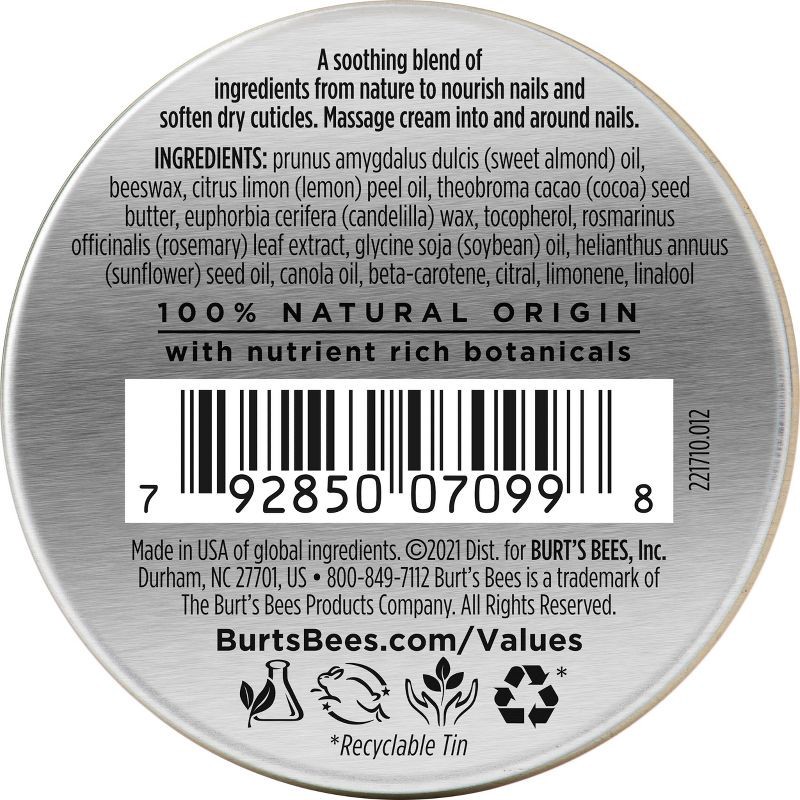 slide 12 of 13, Burt's Bees Lemon Butter Cuticle Cream - 0.6oz, 0.6 oz