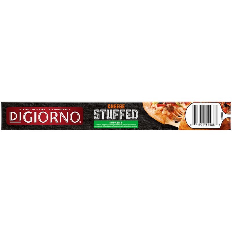 slide 5 of 6, DiGiorno Cheese Stuffed Crust Supreme Frozen Pizza - 26.4oz, 26.4 oz