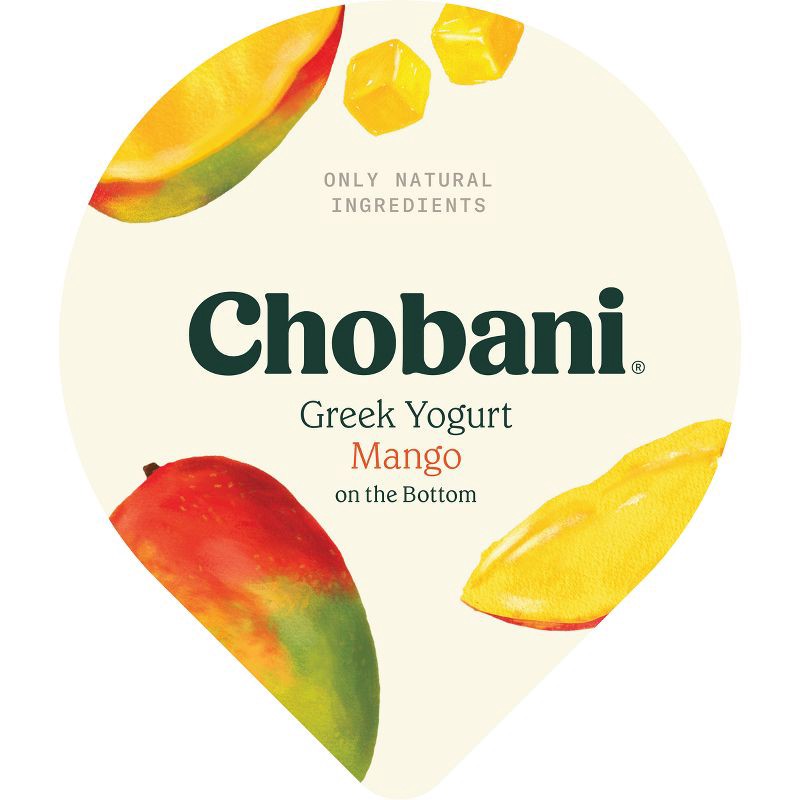 slide 7 of 8, Chobani Mango on the Bottom Low Fat Greek Yogurt - 11g Protein 5.3oz, 11 gram, 5.3 oz