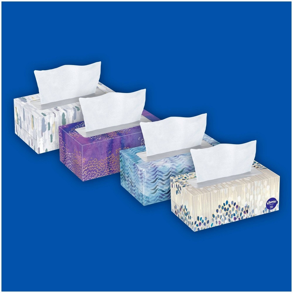 slide 5 of 10, Kleenex Ultra Soft Facial Tissue - 1pk/110ct, 110 ct