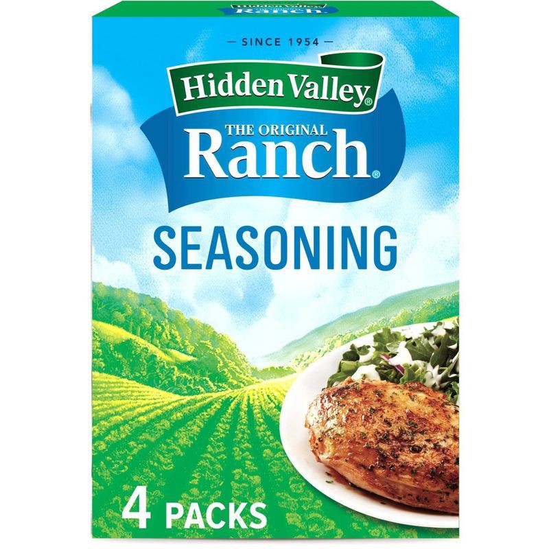 slide 1 of 14, Hidden Valley Original Ranch Salad Dressing & Seasoning Mix - Gluten Free - 4pk, 4 ct