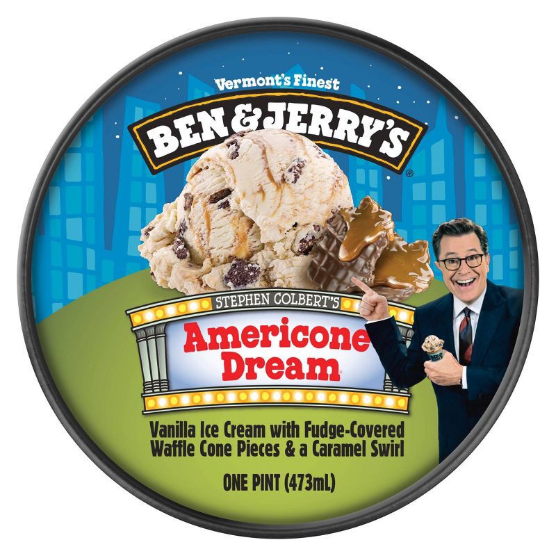 slide 4 of 8, Ben & Jerry's Americone Dream Vanilla Ice Cream - 16 fl oz, 16 fl oz