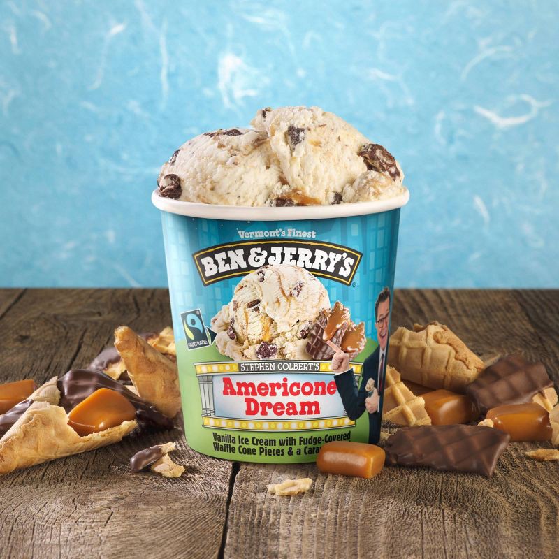 slide 5 of 8, Ben & Jerry's Americone Dream Vanilla Ice Cream - 16oz, 16 oz