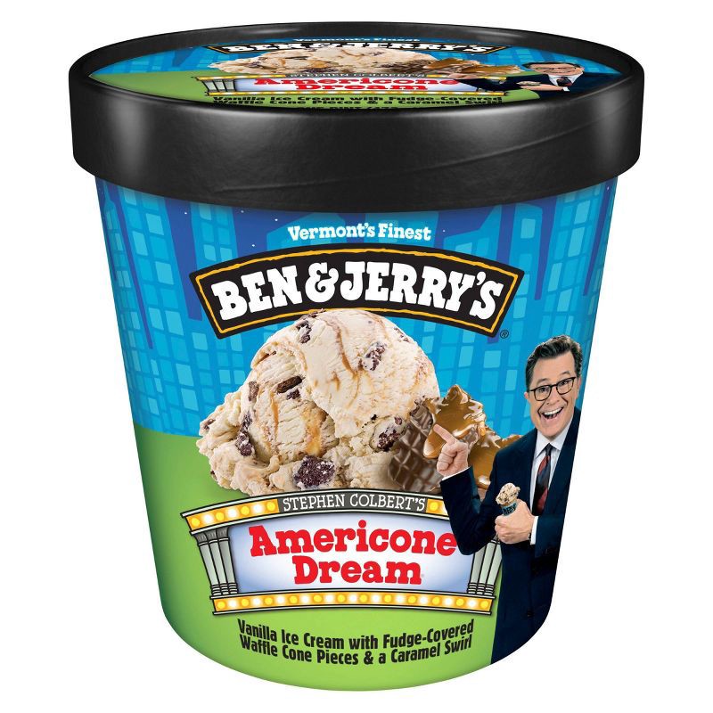 slide 1 of 8, Ben & Jerry's Americone Dream Vanilla Ice Cream - 16oz, 16 oz