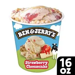 Ben & Jerry's Strawberry Cheesecake Ice Cream - 16oz