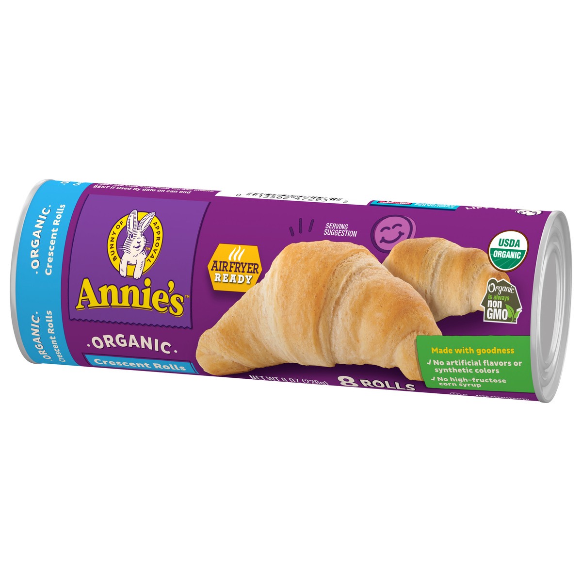 slide 11 of 13, Annie's Organic Crescent Rolls, 8 Rolls, 8 oz., 8 oz