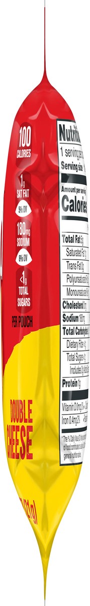 slide 8 of 10, Cheez-It Snap'd Double Cheese Cheesy Baked Snacks 0.75 oz, 0.75 oz
