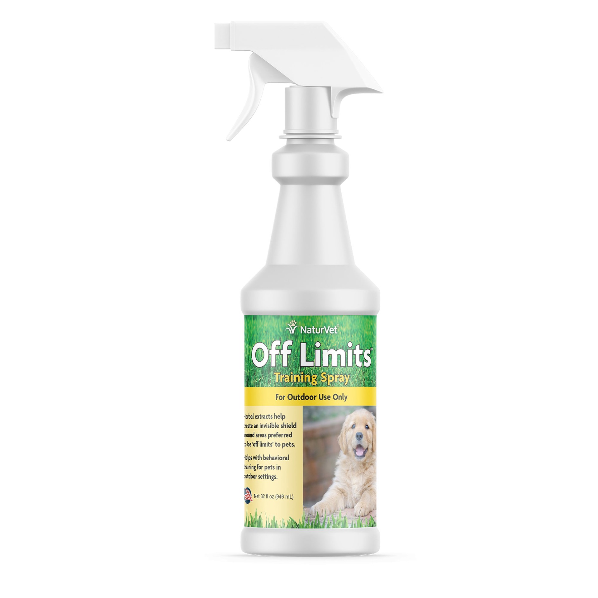 slide 1 of 1, NaturVet Off Limits Dog Training Spray, 32 fl oz