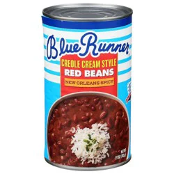 Blue Runner Creole Cream Style New Orleans Spicy Red Beans 27 oz