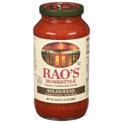 Rao's Homemade Homestyle Bolognese Tomato Sauce with Meat 24 oz
