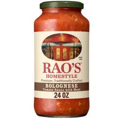 Rao's Homemade Homestyle Bolognese Tomato Sauce with Meat 24 oz