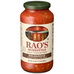 Rao's Homemade Homestyle Bolognese Tomato Sauce with Meat 24 oz