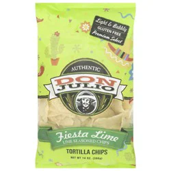 Don Julio Fiesta Lime Seasoned Tortilla Chips
