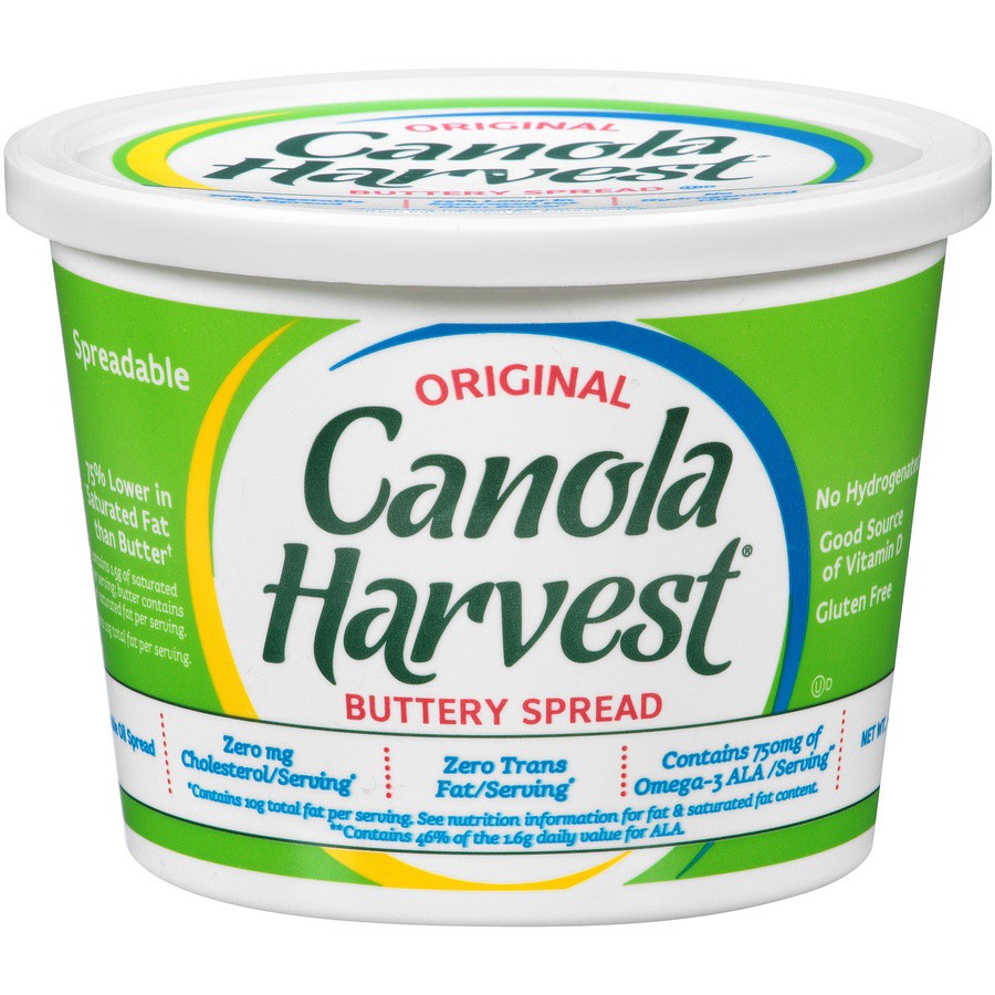 slide 1 of 6, CANOLA HARVEST Buttery Spread 15 oz, 15 oz