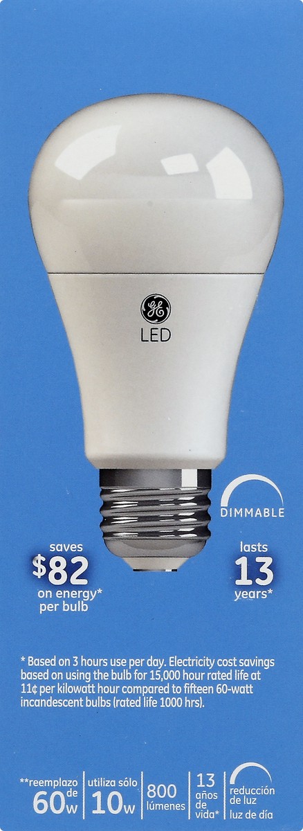 slide 4 of 11, GE LED Daylight 10 Watts 4 Pack Light Bulbs 4 ea, 4 ct