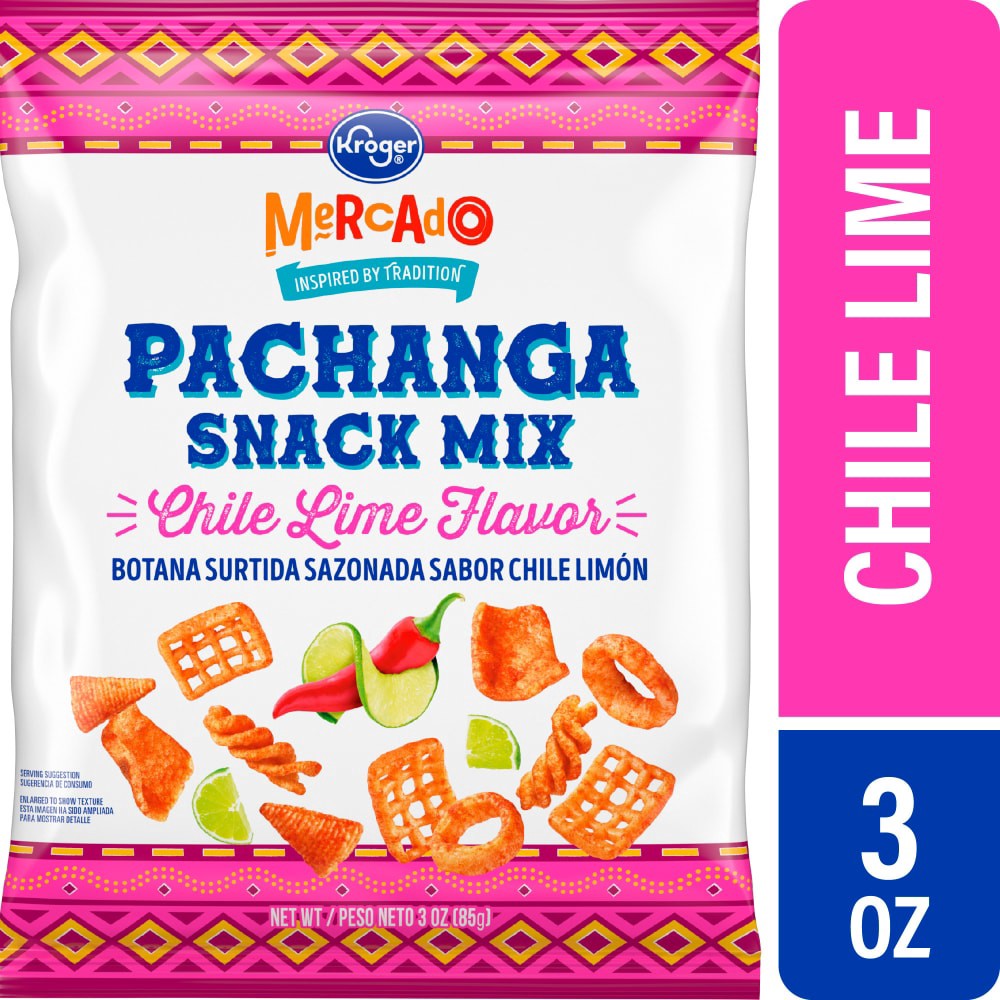 slide 1 of 3, Kroger® Pachanga Chile Lime Flavor Snack Mix, 3 oz