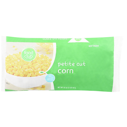 slide 1 of 1, Food Club Petite Cut Corn, 32 oz