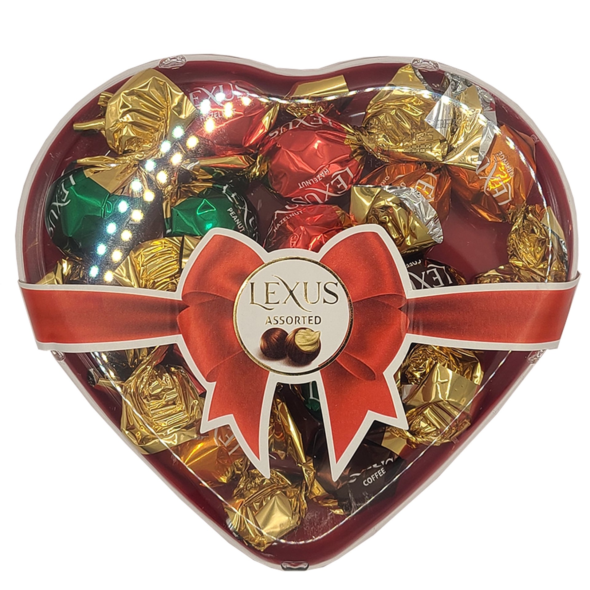 slide 1 of 1, Doñade Lexus Heart Assorted Chocolate, 4.24 oz