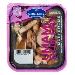 Monterey Sliced Shiitake Oyster & Baby Bella Umami Stir Fry Mushrooms 6 oz