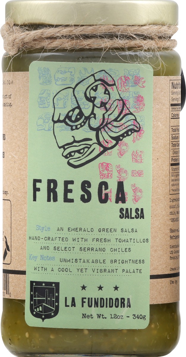 slide 8 of 13, La Fundidora Fresca Salsa 12 oz, 12 oz