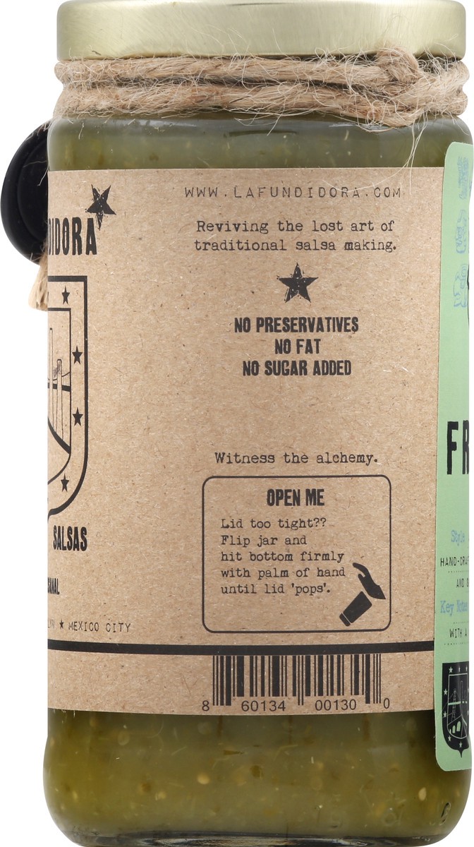 slide 3 of 13, La Fundidora Fresca Salsa 12 oz, 12 oz