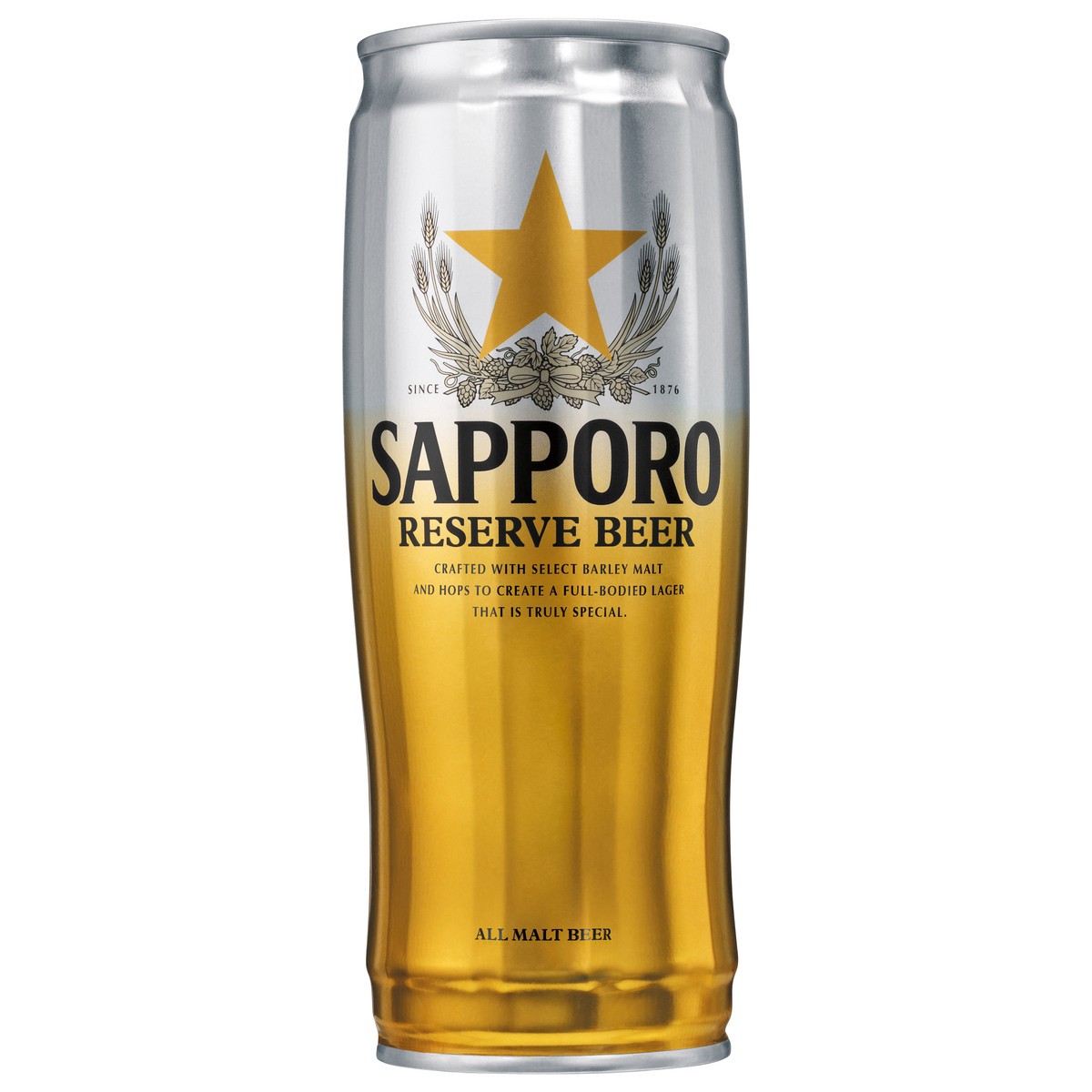 slide 2 of 6, Sapporo Reserve Beer 22oz Single Can, 22 fl oz